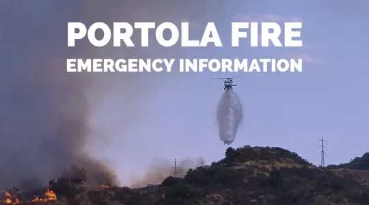 PORTOLA FIRE EMERGENCY INFORMATION