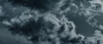 Picture of storm clouds